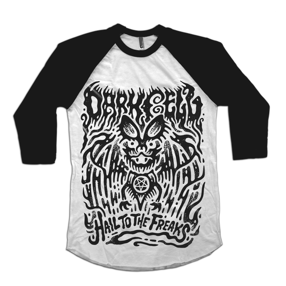 Image of 'Hail Bat' Baseball Tee